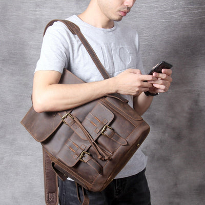 Traff UNISEX BOLSO DE CUERO VGN6766