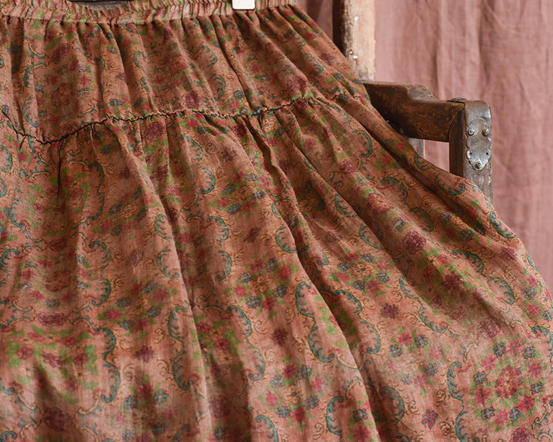 FALDA Traff RETRO FLORA