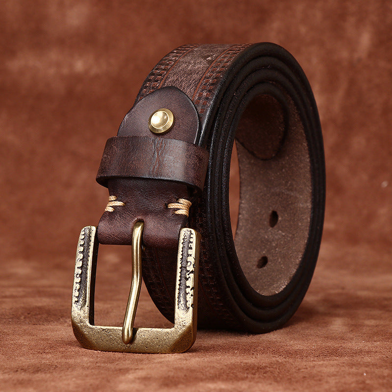 CINTURÓN DE CUERO Traff VGN505