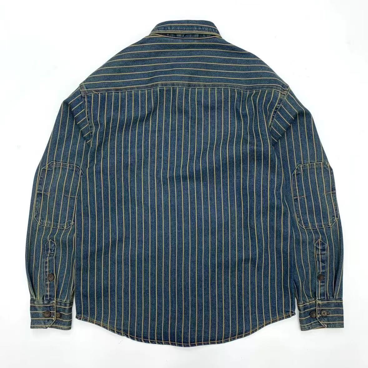 Camisa Traff Blue Grid Retro Fit