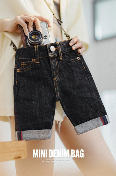 Traff Mini Bolsa de Denim para Hombro