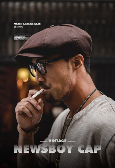 Gorra Vintage Traff Newsboy