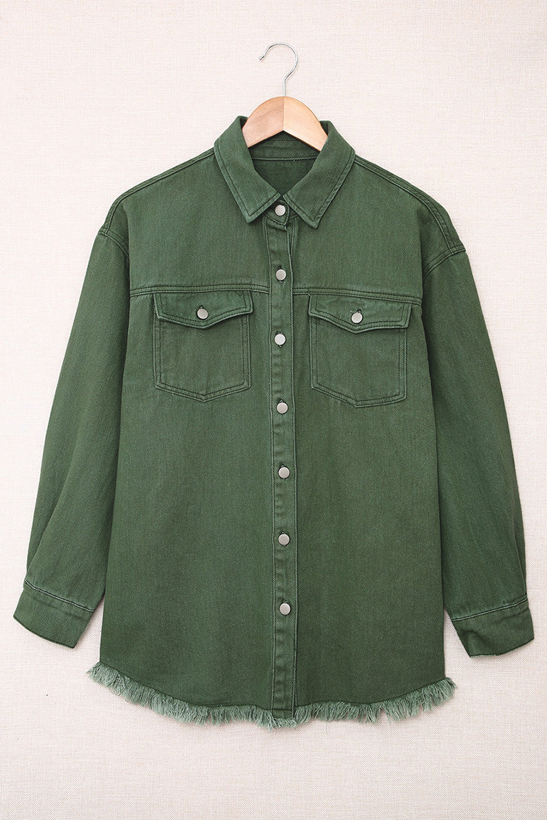 CAMISA DE DENIM Traff ALASTRA