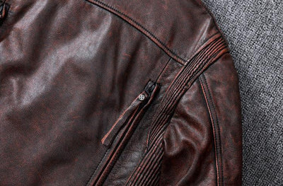 CHAQUETA DE CUERO Traff BRAWTA DECO
