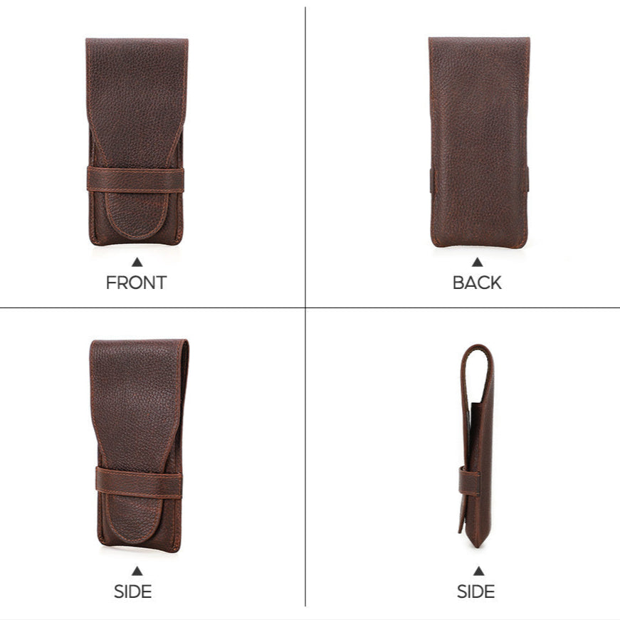 Funda Traff Slim Guard de Cuero Puro