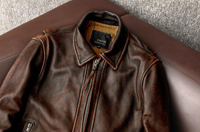 CHAQUETA DE CUERO Traff BRAWTA