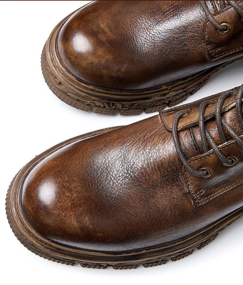 Traff Botas Martin Retro con Cremallera