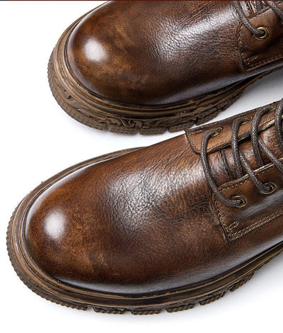 Traff Botas Martin Retro con Cremallera