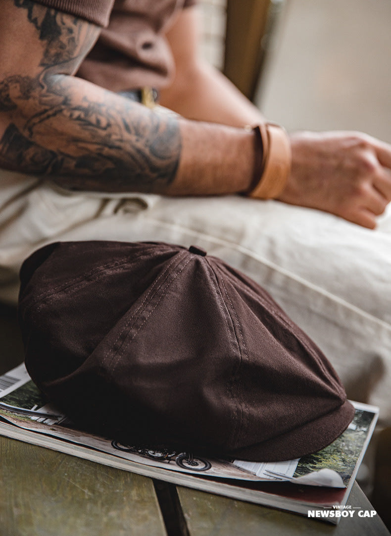 Gorra Vintage Traff Newsboy