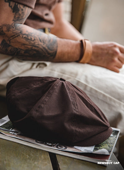 Gorra Vintage Traff Newsboy