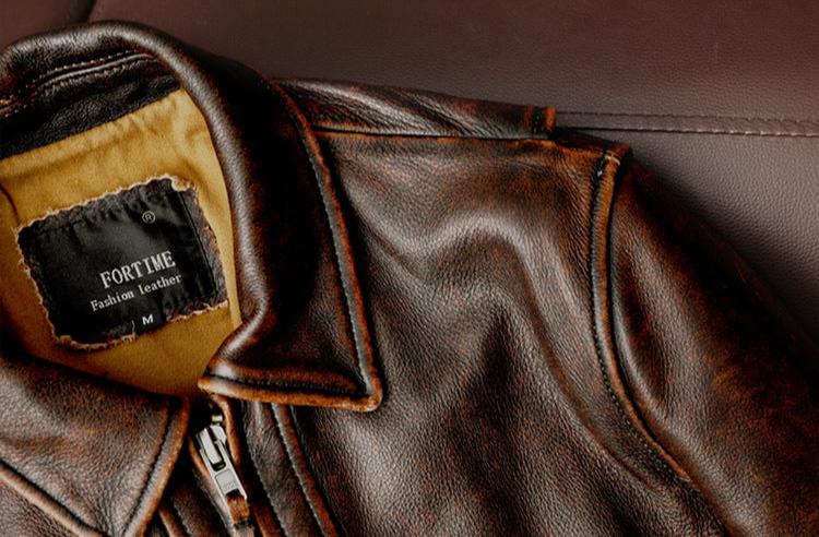 CHAQUETA DE CUERO Traff BRAWTA