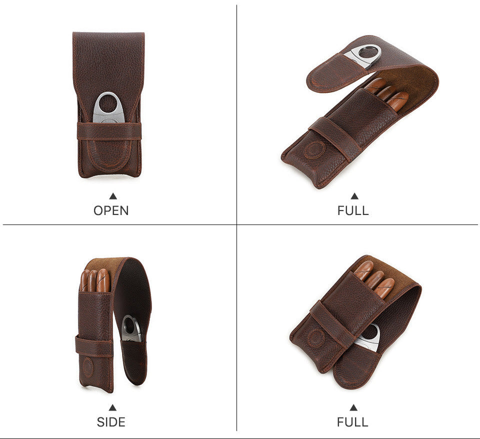 Funda Traff Slim Guard de Cuero Puro
