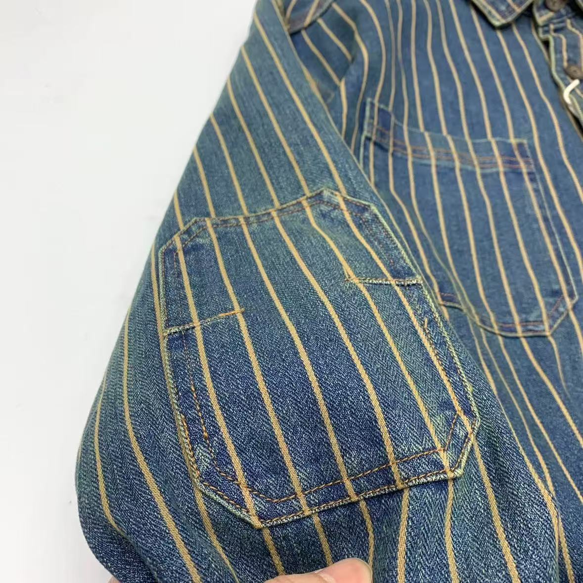 Camisa Traff Blue Grid Retro Fit