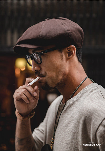 Gorra Vintage Traff Newsboy