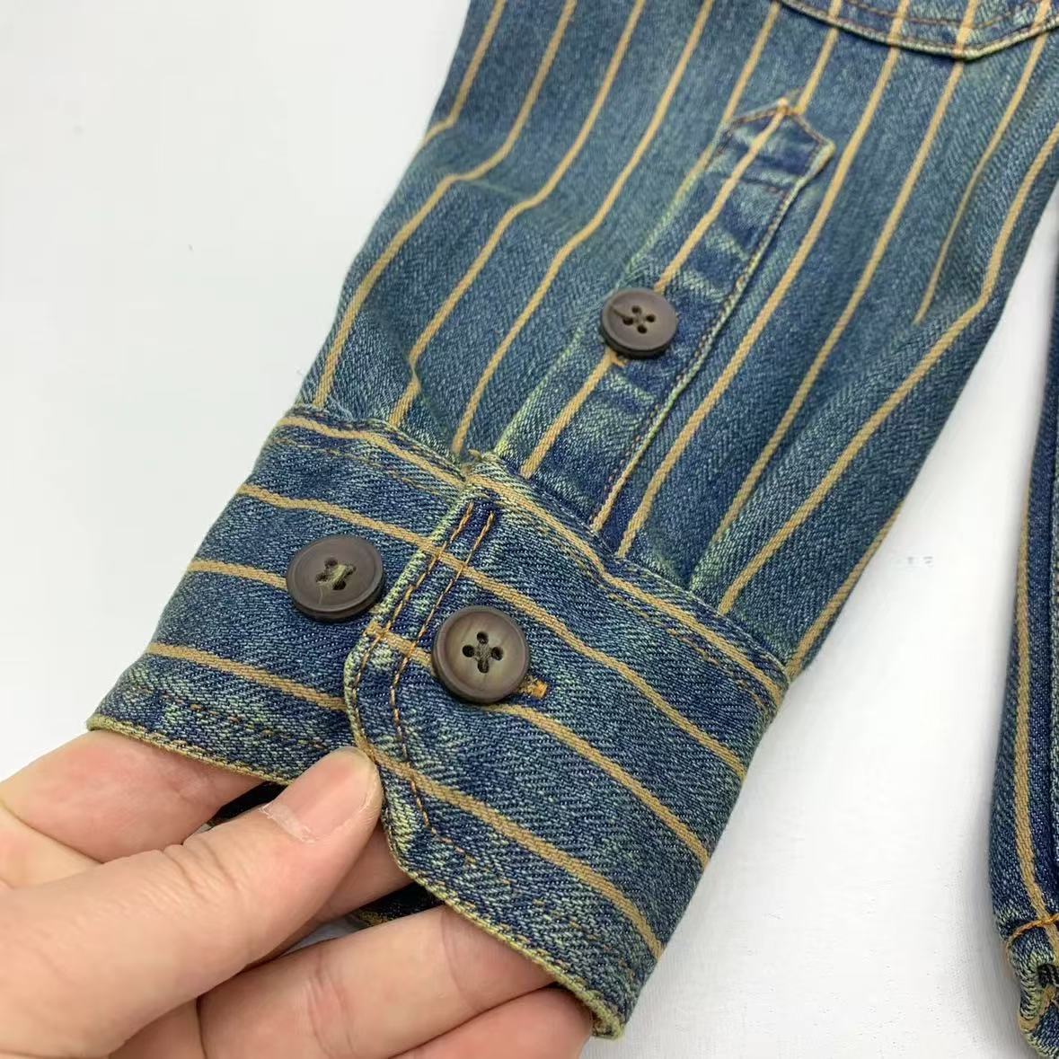 Camisa Traff Blue Grid Retro Fit