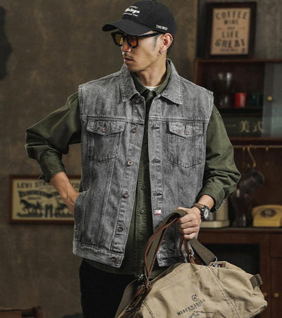 CHALECO DE DENIM Traff