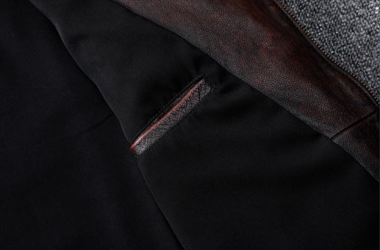 CHAQUETA DE CUERO Traff BRAWTA DECO