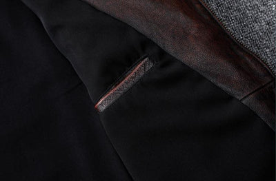 CHAQUETA DE CUERO Traff BRAWTA DECO