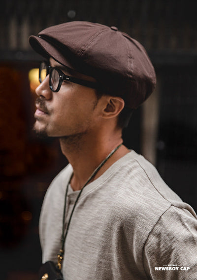 Gorra Vintage Traff Newsboy