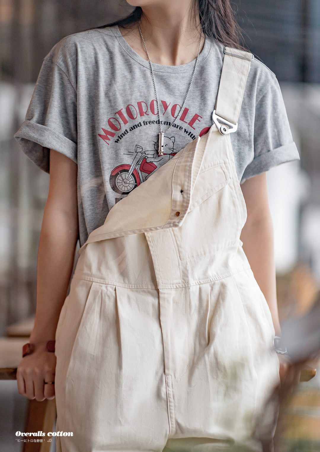 Traff Mono Vintage Casual Suelto