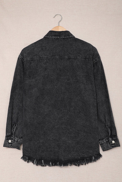 CAMISA DE DENIM Traff ALASTRA