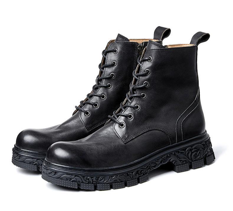 Traff Botas Martin Retro con Cremallera