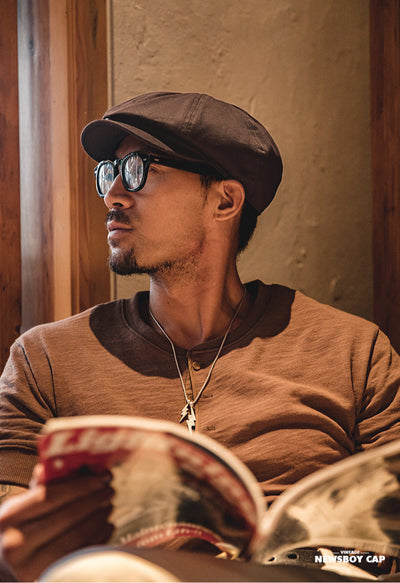 Gorra Vintage Traff Newsboy