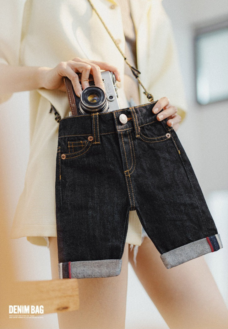 Traff Mini Bolsa de Denim para Hombro