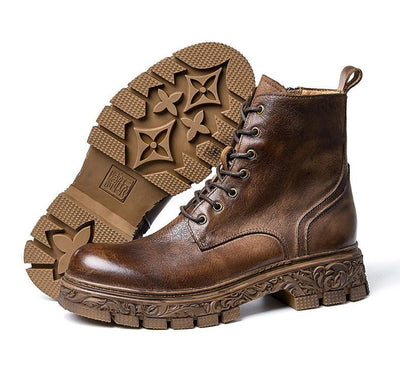 Traff Botas Martin Retro con Cremallera