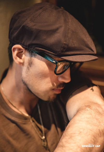 Gorra Vintage Traff Newsboy
