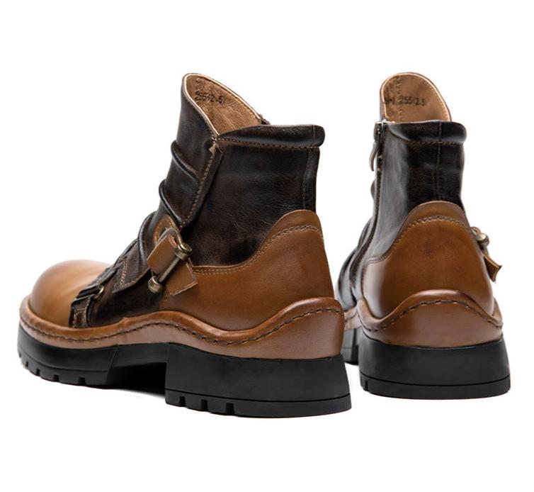 BOTAS DE MOTO RETRO HARLEY Traff
