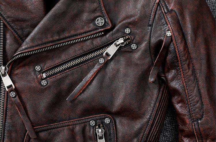 CHAQUETA DE CUERO Traff BRAWTA DECO