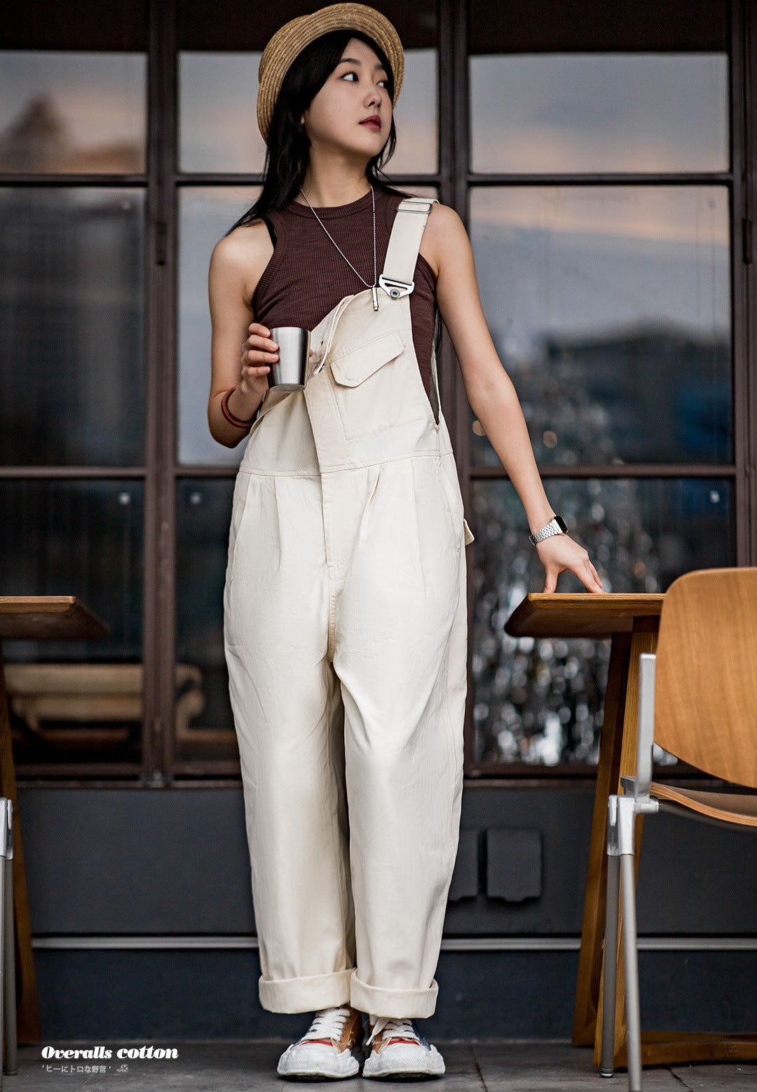 Traff Mono Vintage Casual Suelto