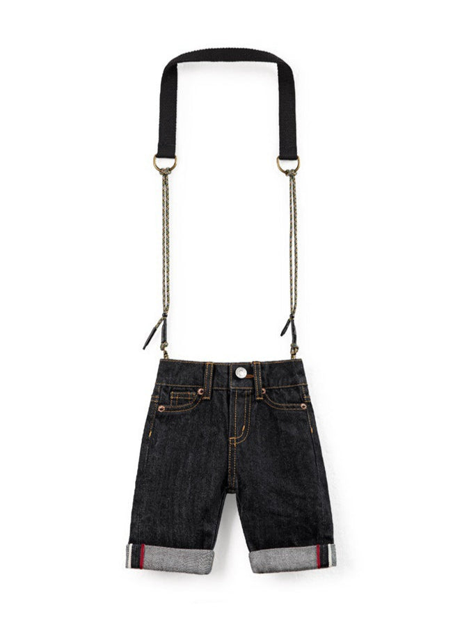 Traff Mini Bolsa de Denim para Hombro