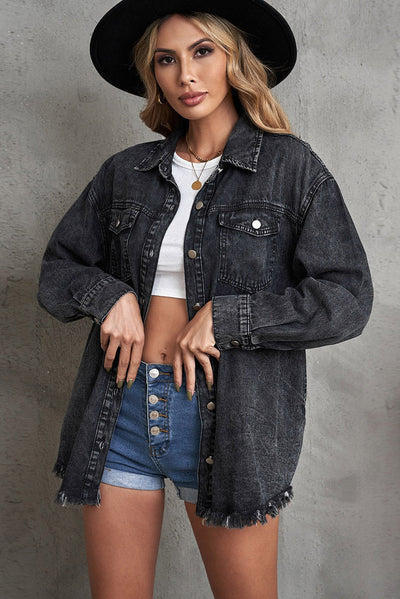 CAMISA DE DENIM Traff ALASTRA