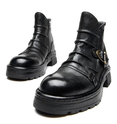 BOTAS DE MOTO RETRO HARLEY Traff