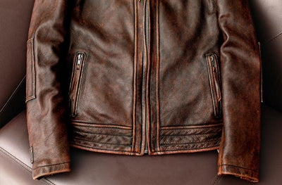 CHAQUETA DE CUERO Traff BRAWTA