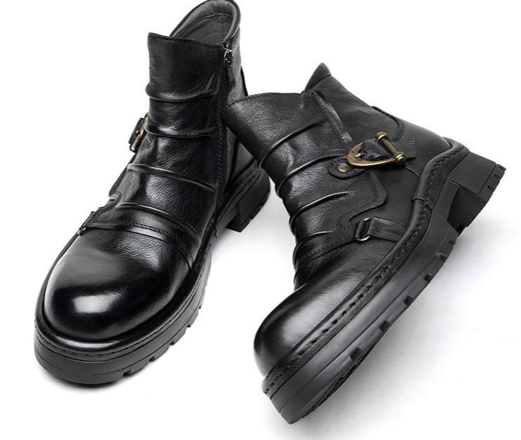 BOTAS DE MOTO RETRO HARLEY Traff
