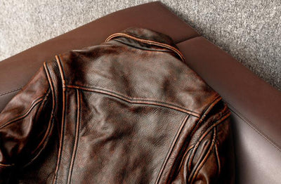 CHAQUETA DE CUERO Traff BRAWTA