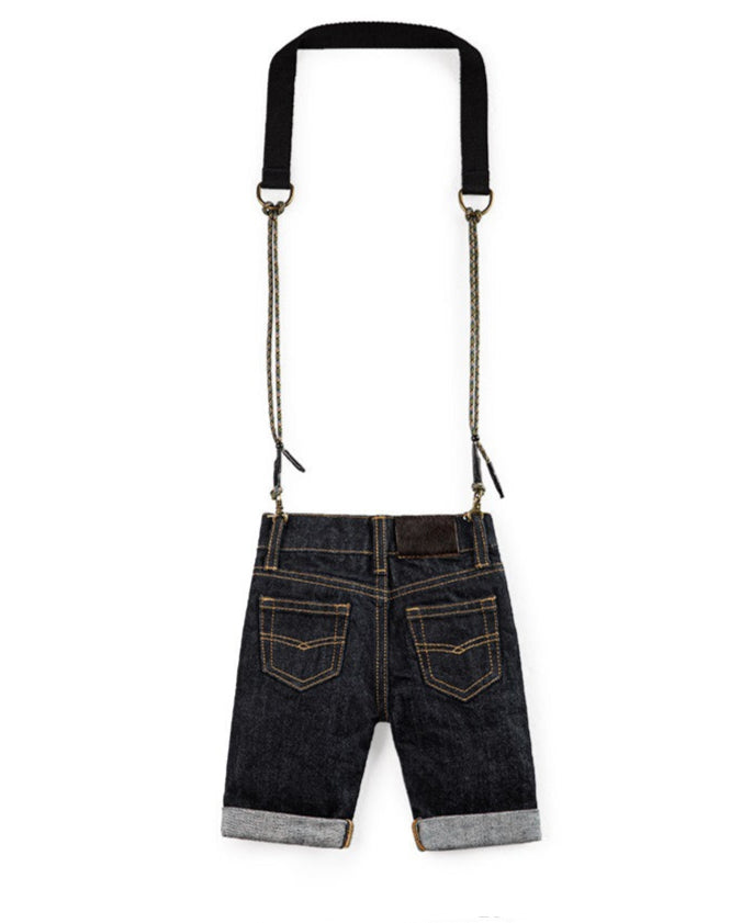 Traff Mini Bolsa de Denim para Hombro