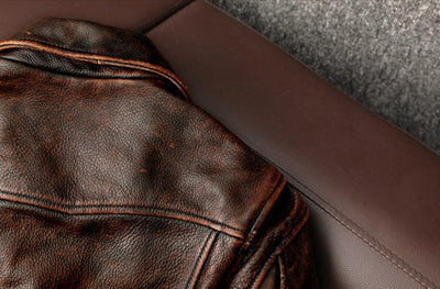 CHAQUETA DE CUERO Traff BRAWTA