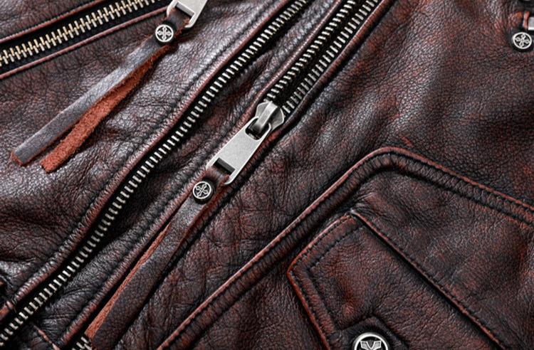 CHAQUETA DE CUERO Traff BRAWTA DECO