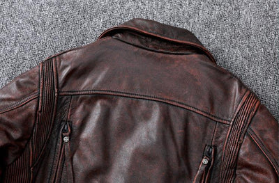 CHAQUETA DE CUERO Traff BRAWTA DECO
