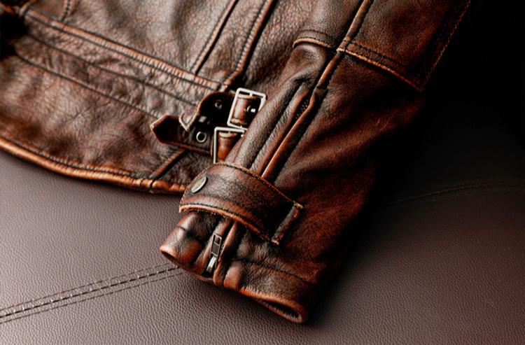 CHAQUETA DE CUERO Traff BRAWTA