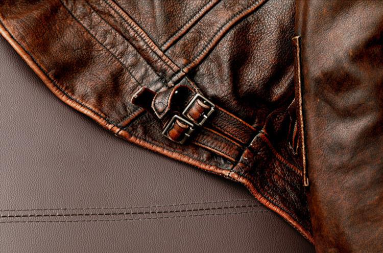 CHAQUETA DE CUERO Traff BRAWTA