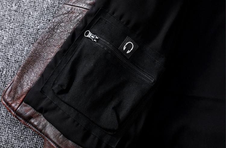 CHAQUETA DE CUERO Traff BRAWTA DECO