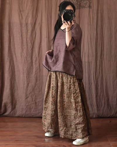 FALDA Traff RETRO FLORA
