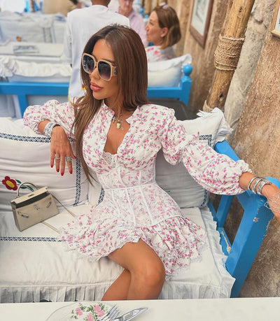 Traff Vestido de Estilo Retro