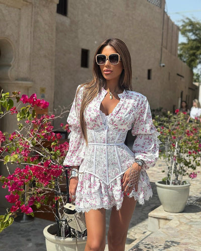 Traff Vestido de Estilo Retro