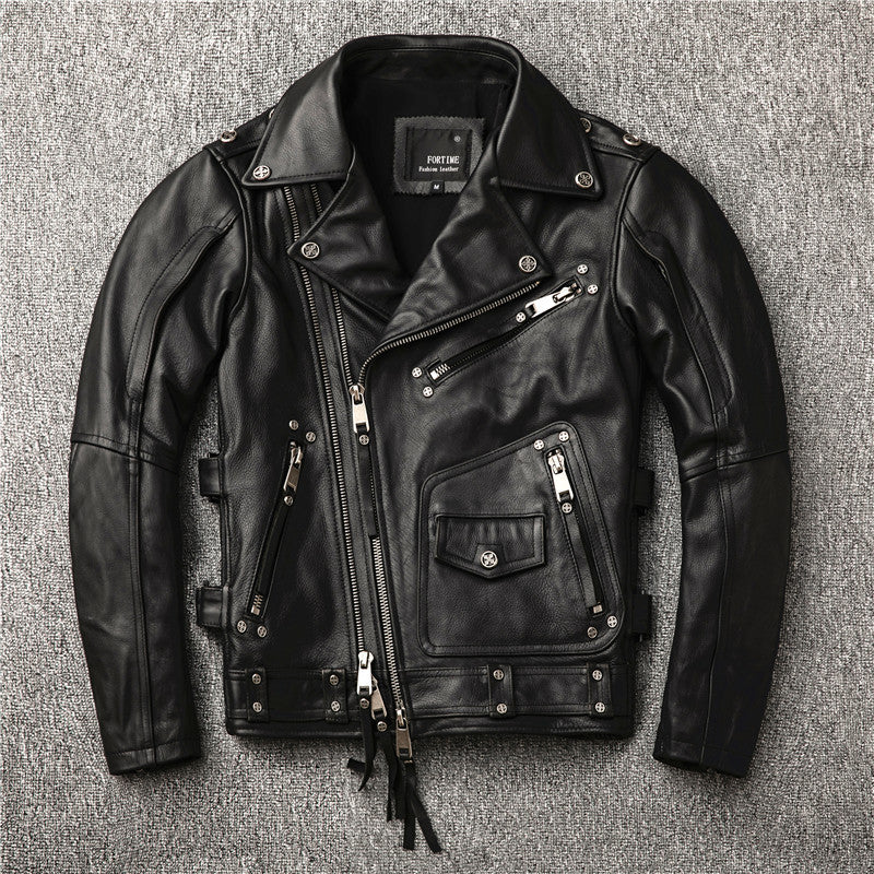 CHAQUETA DE CUERO Traff BRAWTA DECO